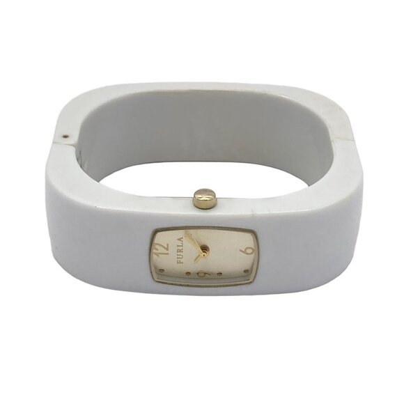 Auth FURLA - Cream Women's Wrist Watch - Picture 2 of 7